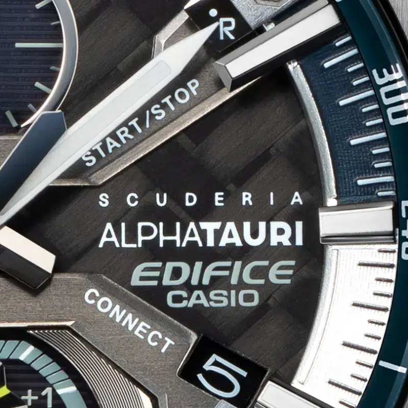 Японские наручные часы Casio Edifice EQB-1200AT-1AER с хронографом