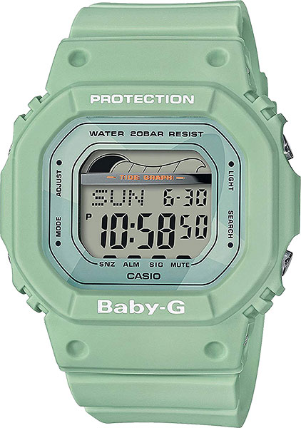 Японские наручные часы Casio Baby-G BLX-560-3E с хронографом