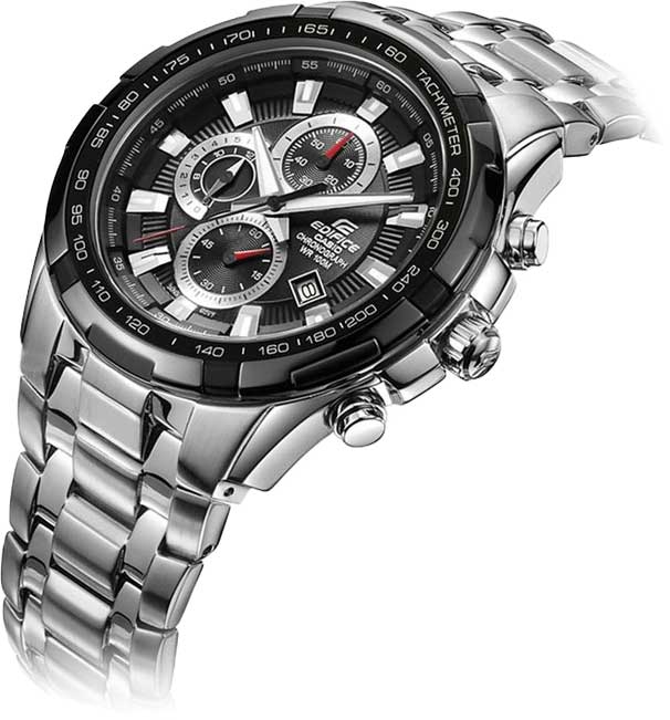 Японские наручные часы Casio Edifice EF-539D-1A с хронографом