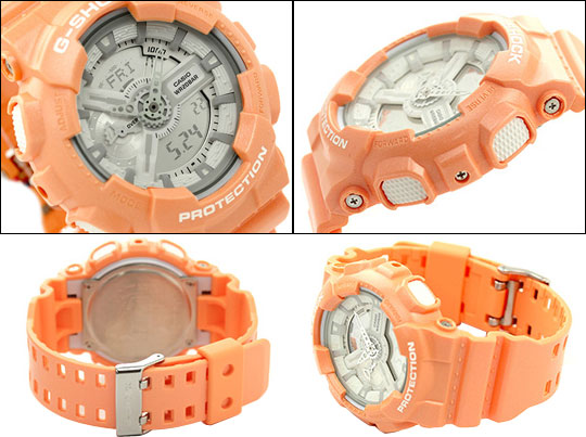 Японские наручные часы Casio G-SHOCK GA-110SG-4A с хронографом