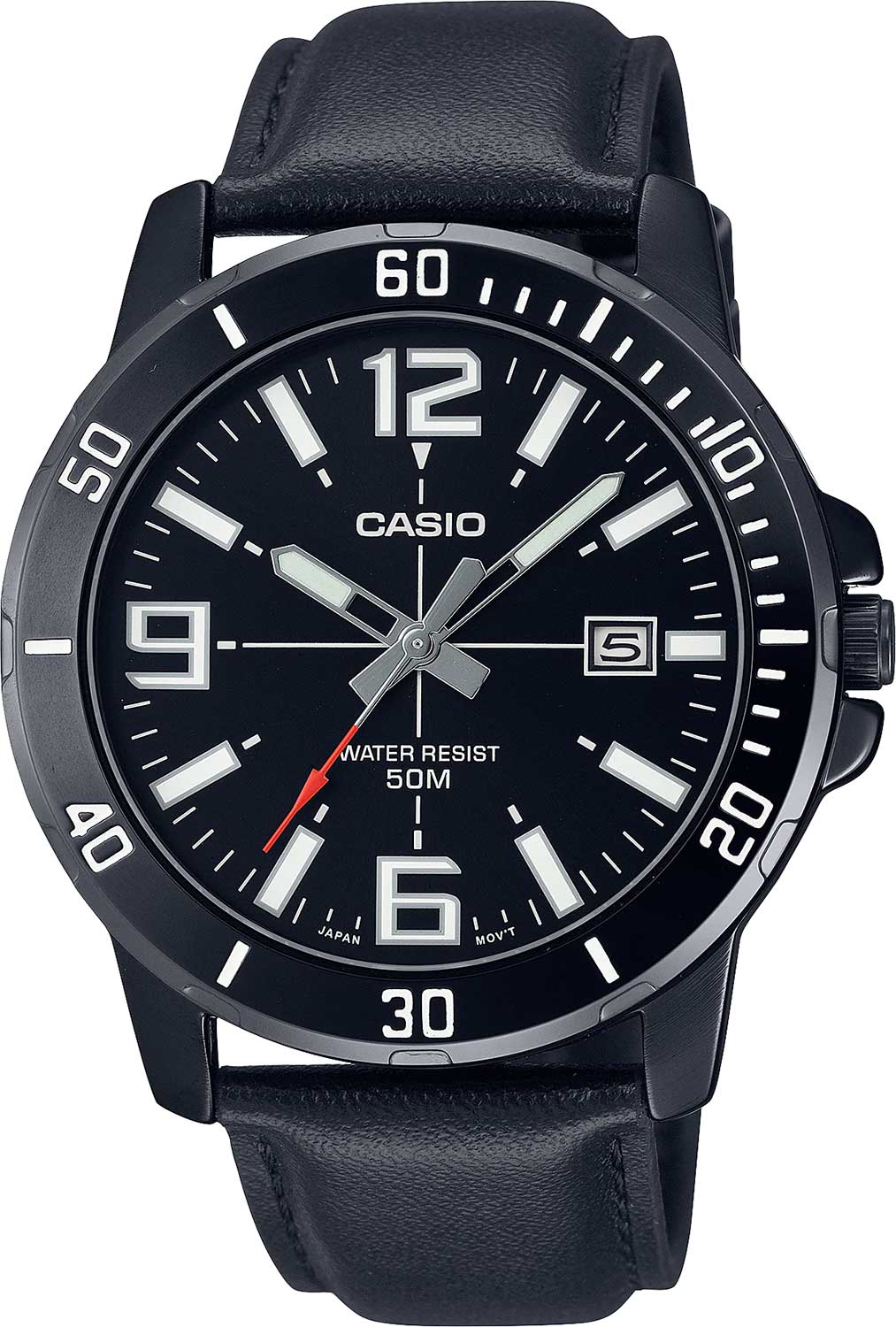 Японские наручные часы Casio Collection MTP-VD01BL-1B