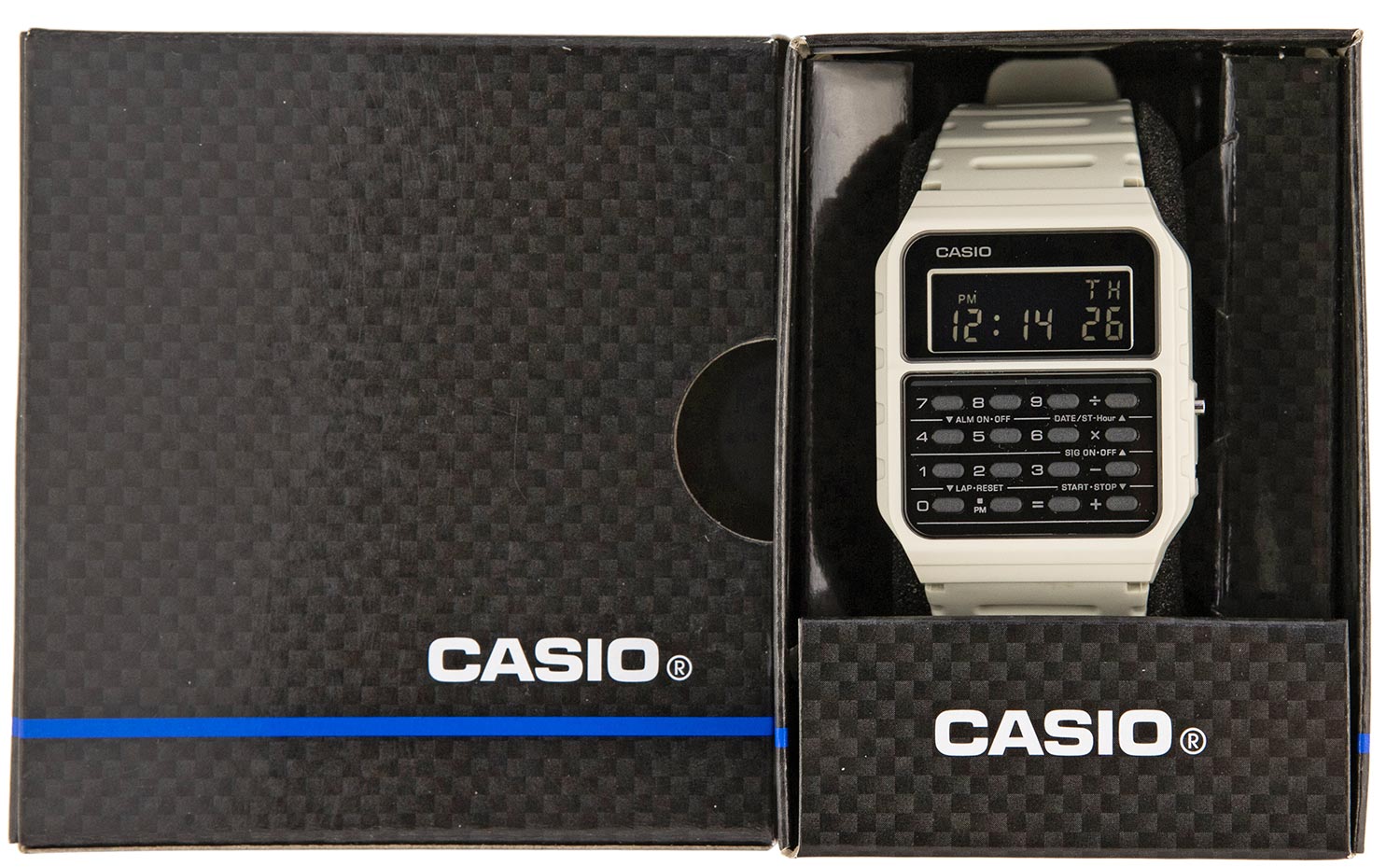 Японские наручные часы Casio Vintage CA-53WF-8BEF с хронографом