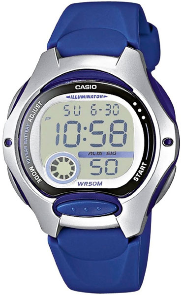 Японские наручные часы Casio Collection LW-200-2AVEG с хронографом