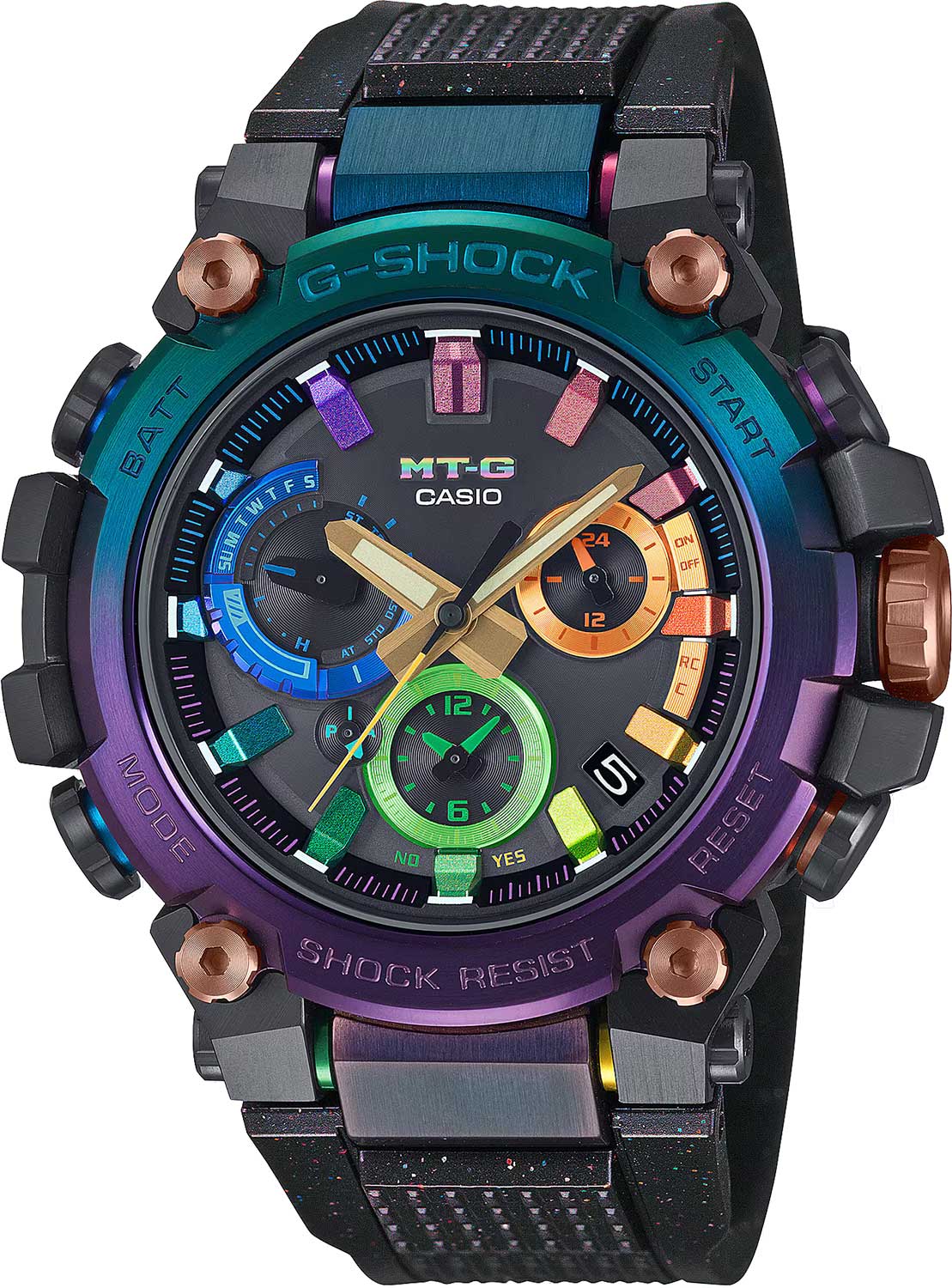 Японские наручные часы Casio G-SHOCK MTG-B3000DN-1AER с хронографом