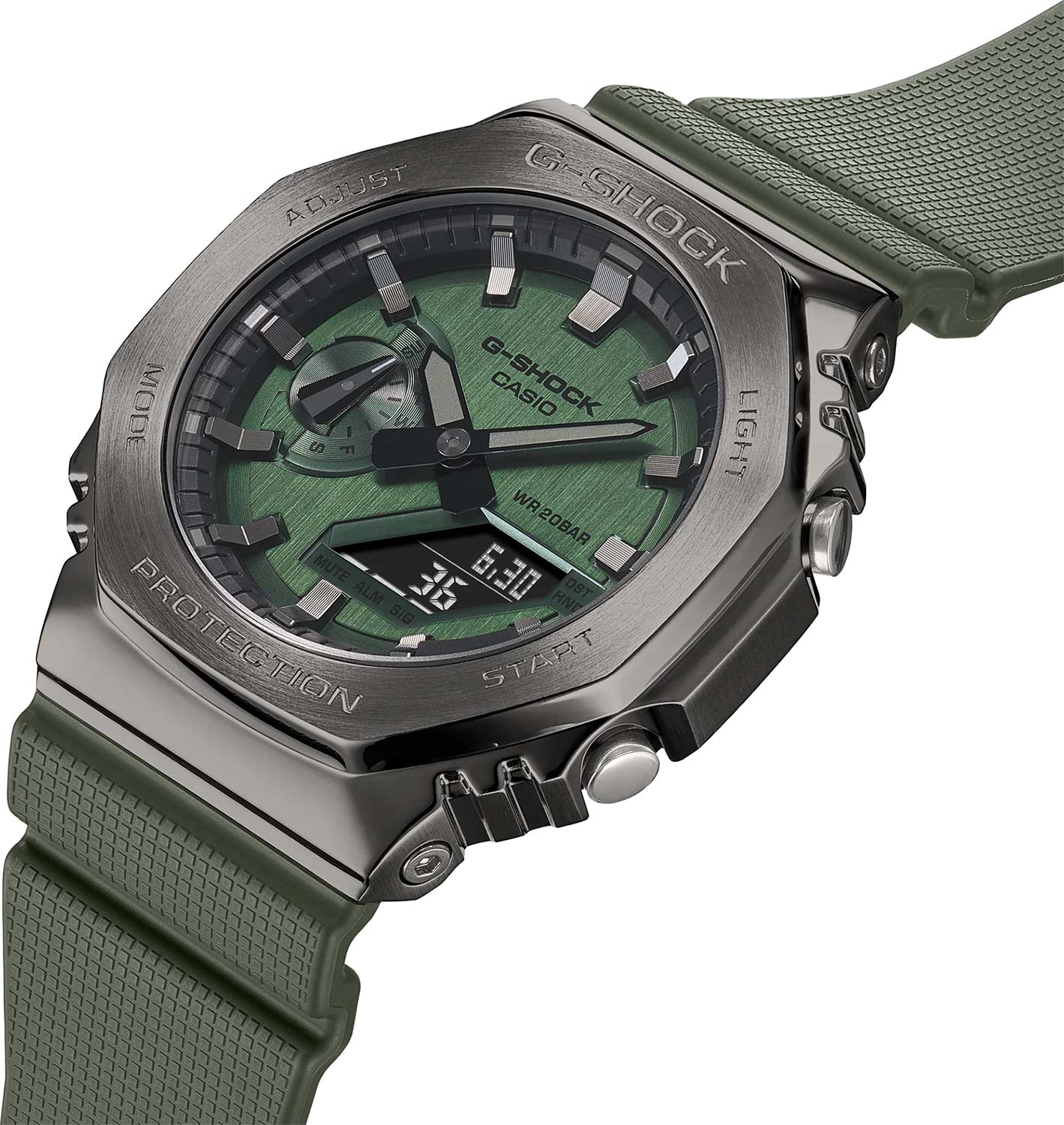 Японские наручные часы Casio G-SHOCK GM-2100B-3AER с хронографом