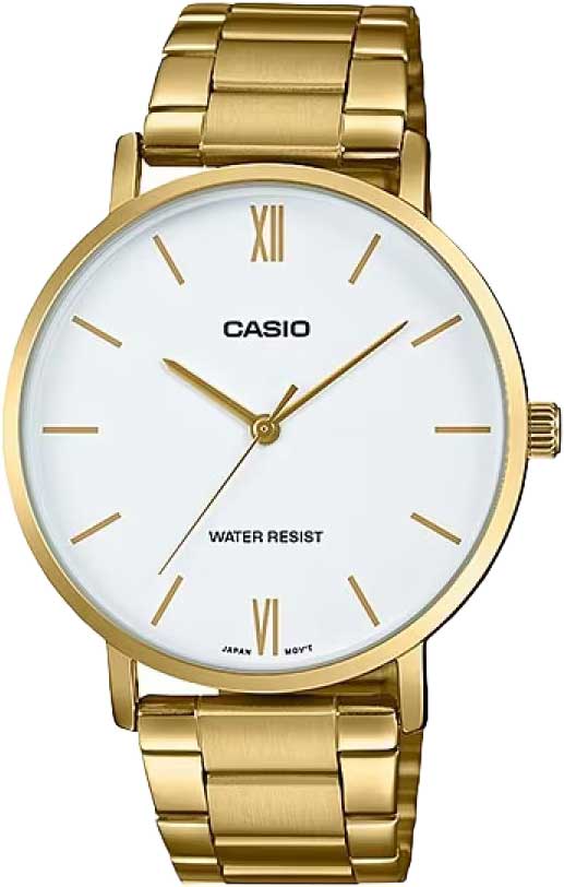 Японские наручные часы Casio Collection MTP-VT01G-7B