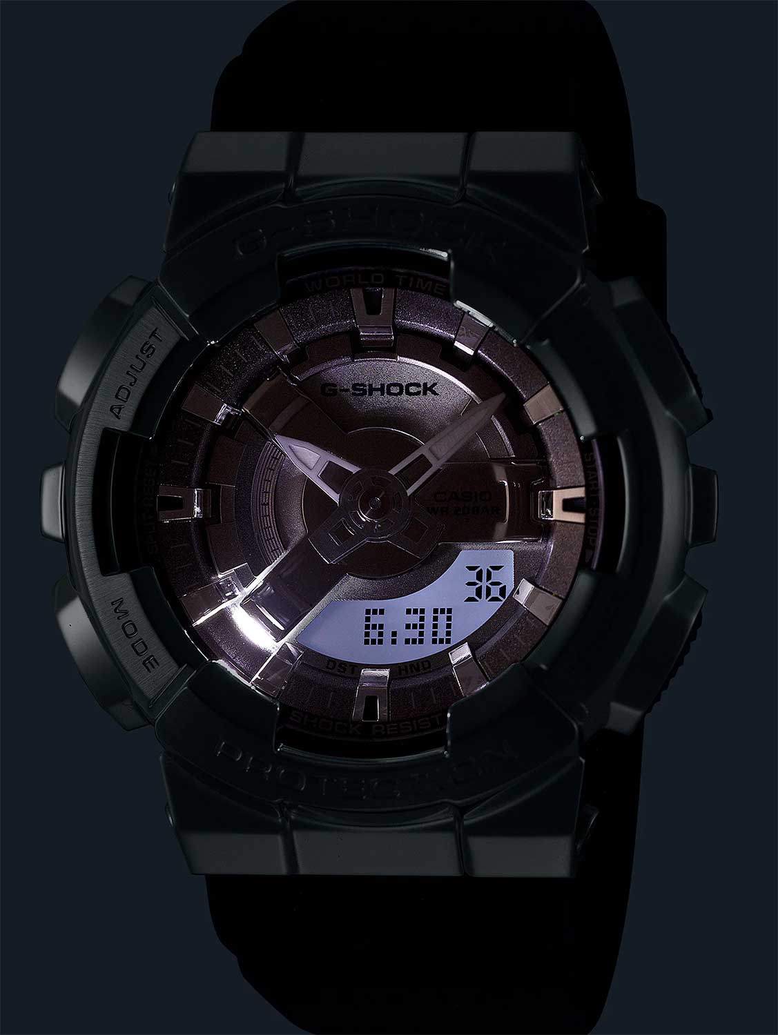 Японские наручные часы Casio G-SHOCK GM-S110-1A с хронографом