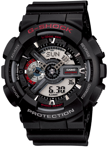 Японские наручные часы CASIO G-SHOCK GA-110-1A
