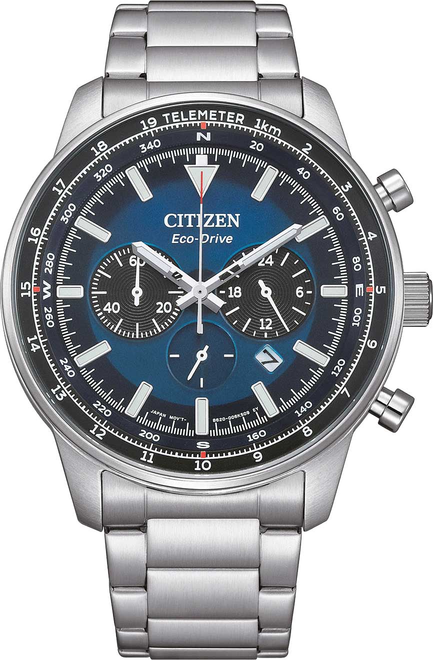 Японские наручные часы Citizen CA4500-91L с хронографом