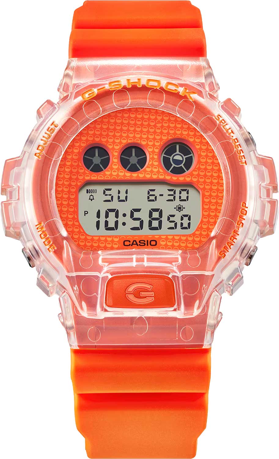 Японские наручные часы Casio G-SHOCK DW-6900GL-4 с хронографом