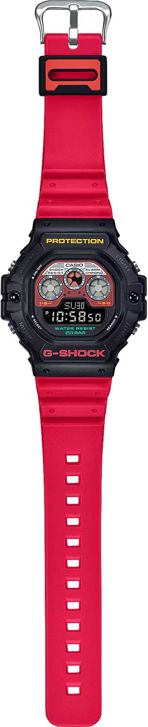 Японские наручные часы Casio G-SHOCK DW-5900MT-1A4 с хронографом