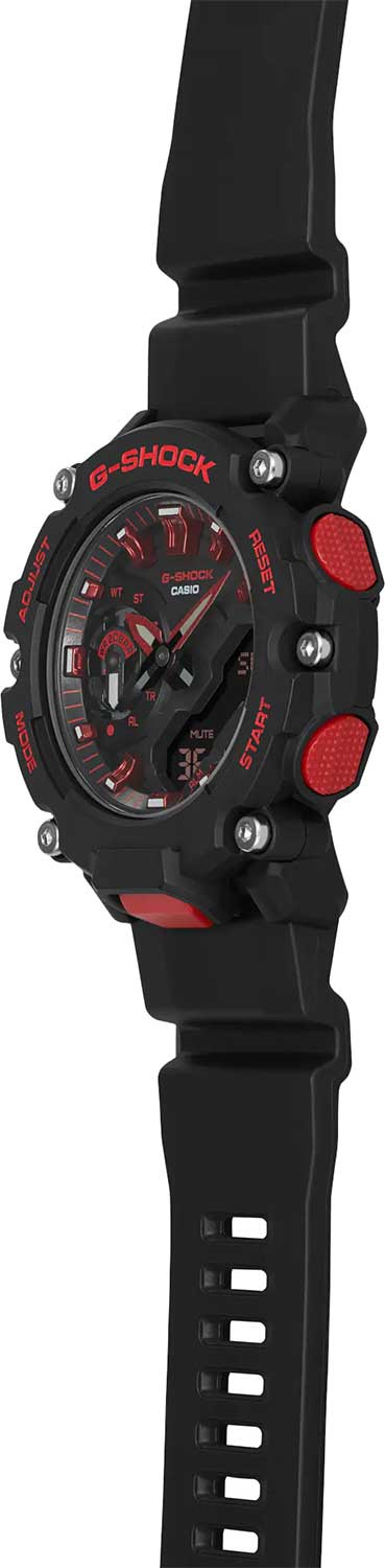 Японские наручные часы Casio G-SHOCK GA-2200BNR-1A с хронографом