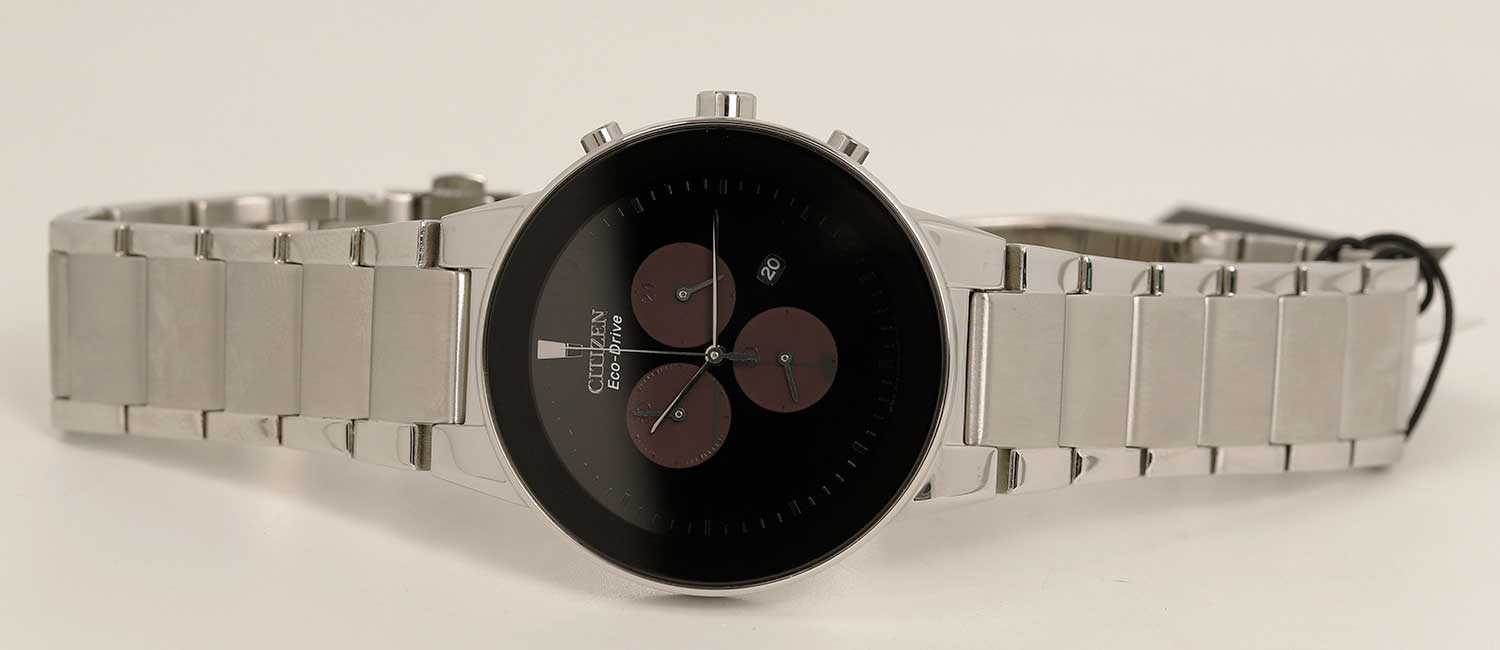 Японские наручные часы Citizen AT2240-51E с хронографом