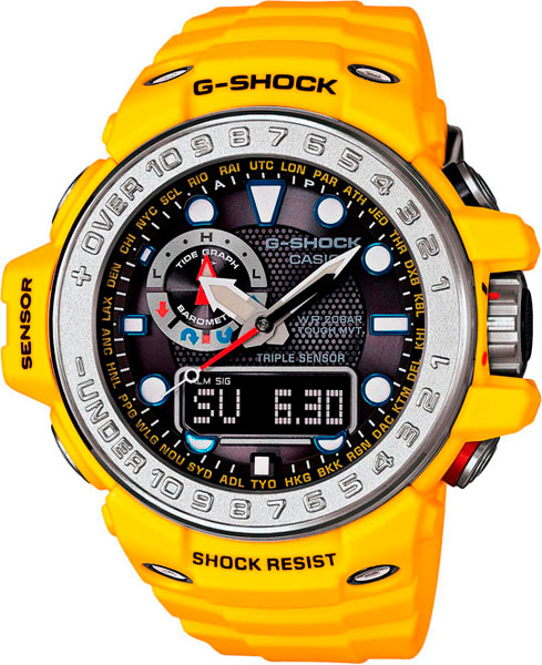 Японские наручные часы Casio G-SHOCK GWN-1000-9A с хронографом