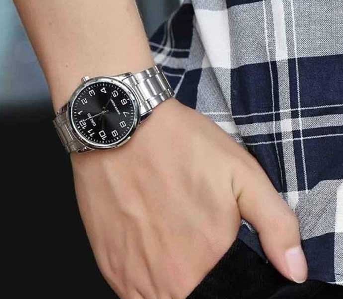 Японские наручные часы Casio Collection MTP-V001D-1B