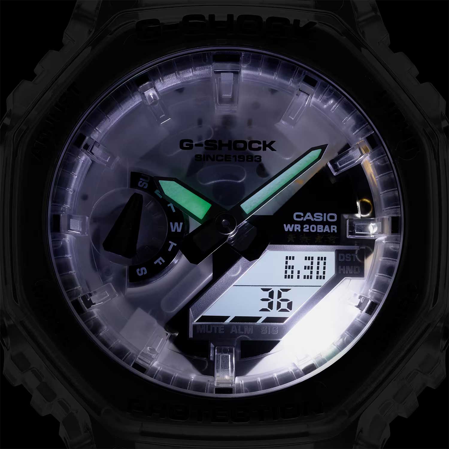 Японские наручные часы Casio G-SHOCK GA-2140RX-7A с хронографом