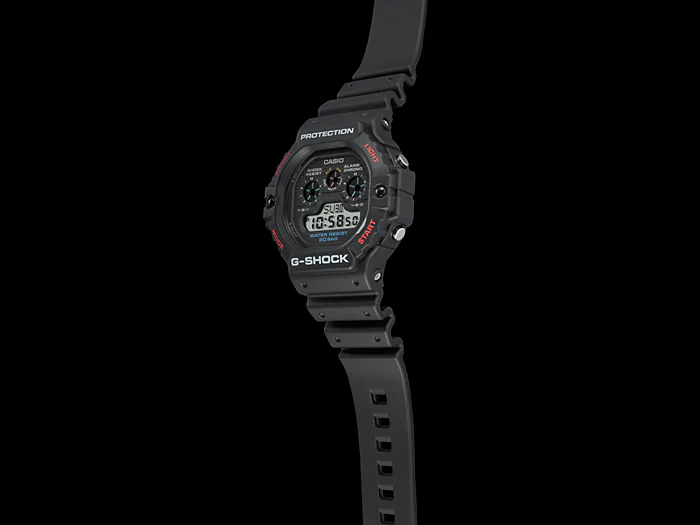 Японские наручные часы Casio G-SHOCK DW-5900-1E с хронографом