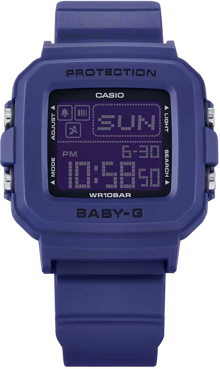 Японские наручные часы Casio Baby-G BGD-10K-2 с хронографом