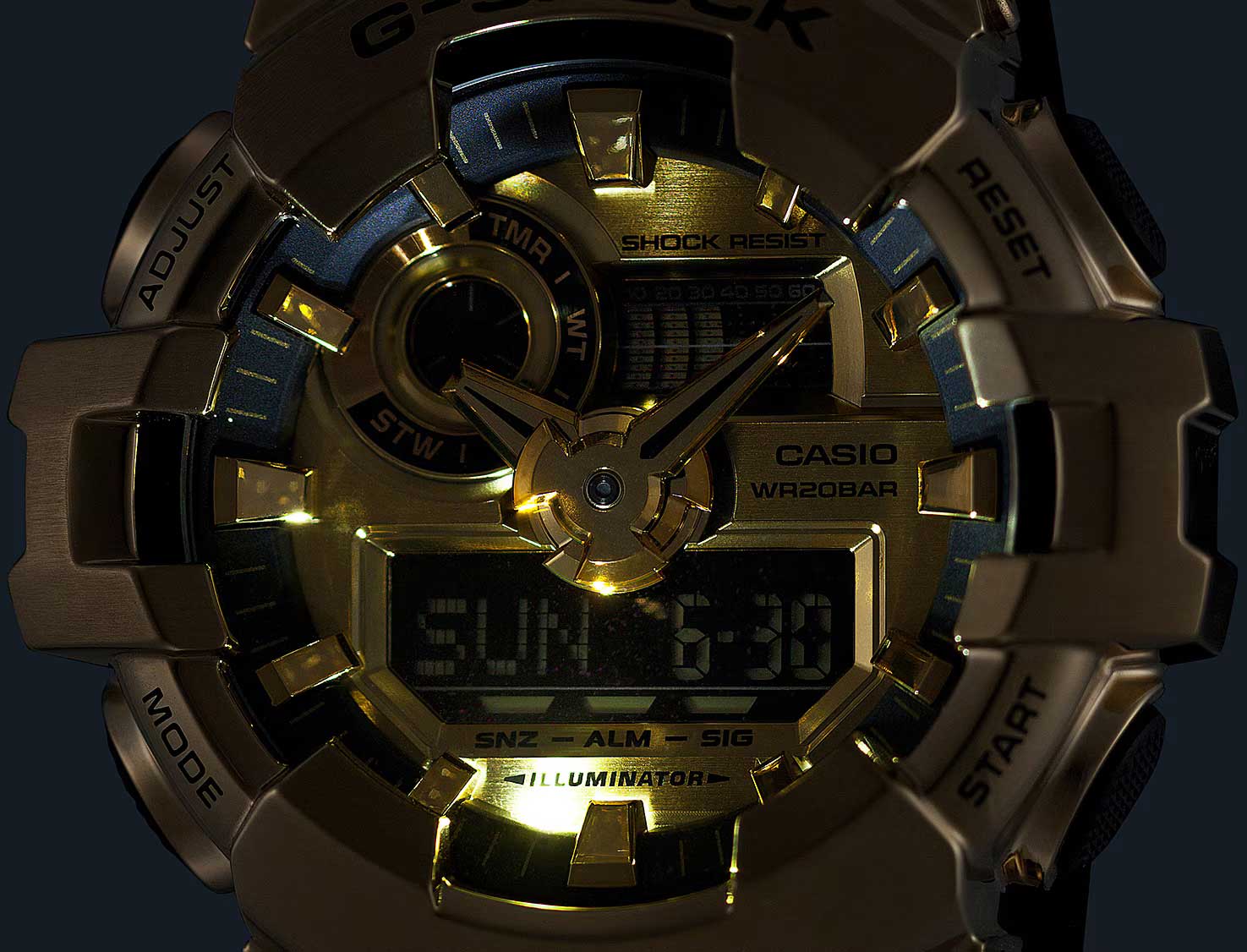 Японские наручные часы CASIO G-SHOCK GM-700G-9A