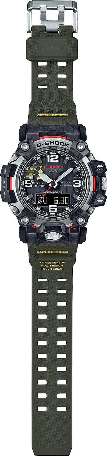 Японские наручные часы Casio G-SHOCK GWG-2000-1A3ER с хронографом