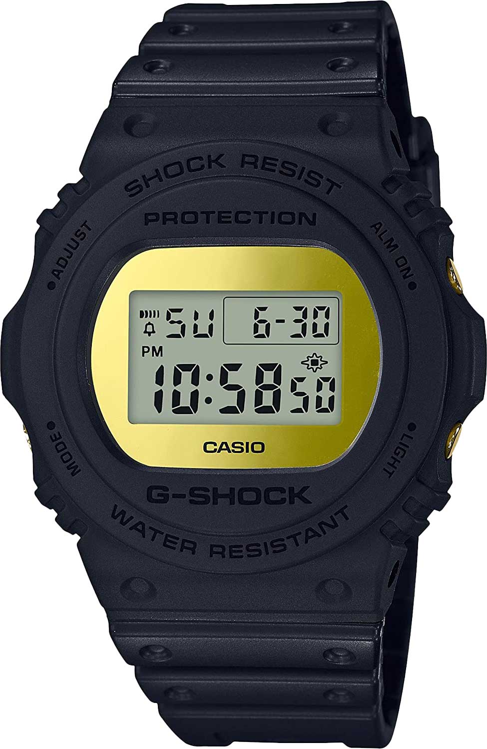 Японские наручные часы Casio G-SHOCK DW-5700BBMB-1 с хронографом