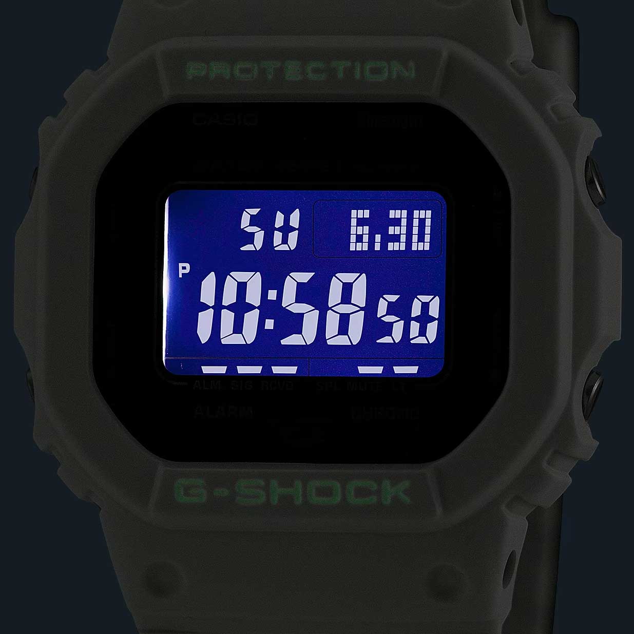 Японские наручные часы Casio G-SHOCK DW-B5600SF-7 с хронографом