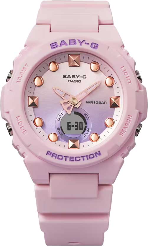 Японские наручные часы Casio Baby-G BGA-320-4A с хронографом