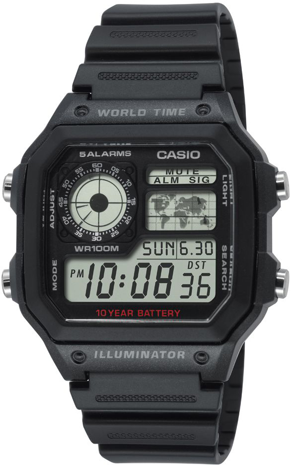 Японские наручные часы CASIO CASIO COLLECTION AE-1200WH-1A
