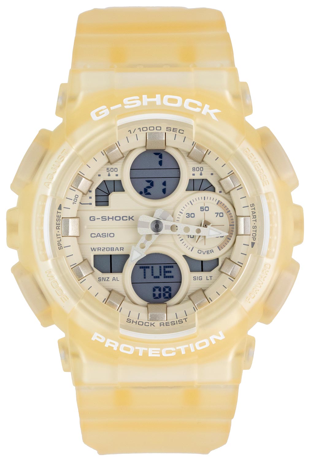 Японские наручные часы Casio G-SHOCK GMA-S140NC-7AER с хронографом