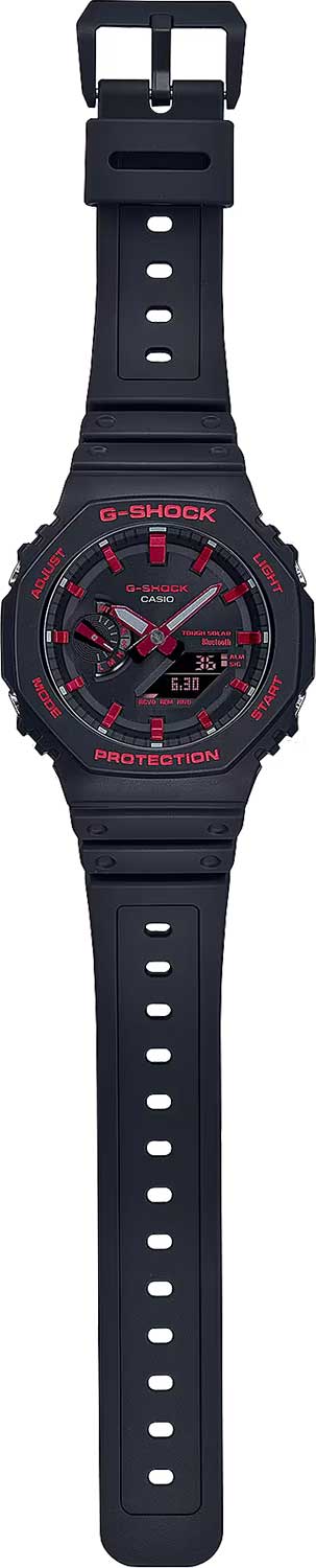 Японские наручные часы Casio G-SHOCK GA-B2100BNR-1A с хронографом