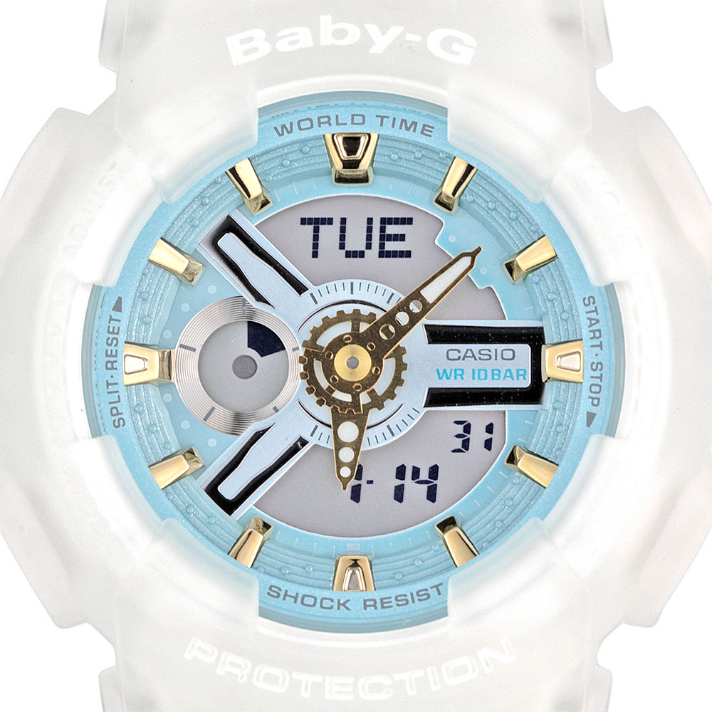 Японские наручные часы Casio Baby-G BA-110SC-7AER с хронографом