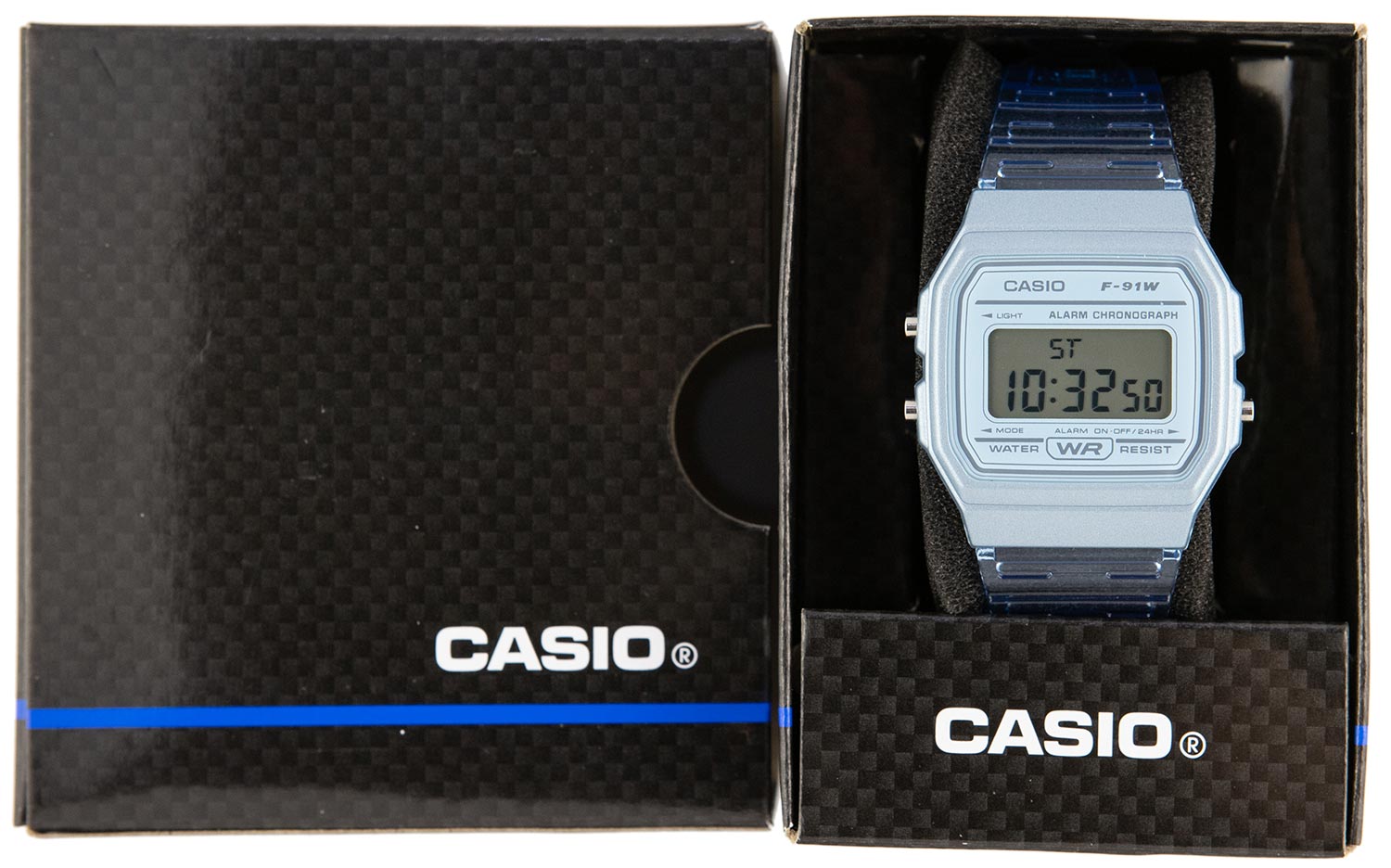 Японские наручные часы Casio Illuminator F-91WS-2EF с хронографом