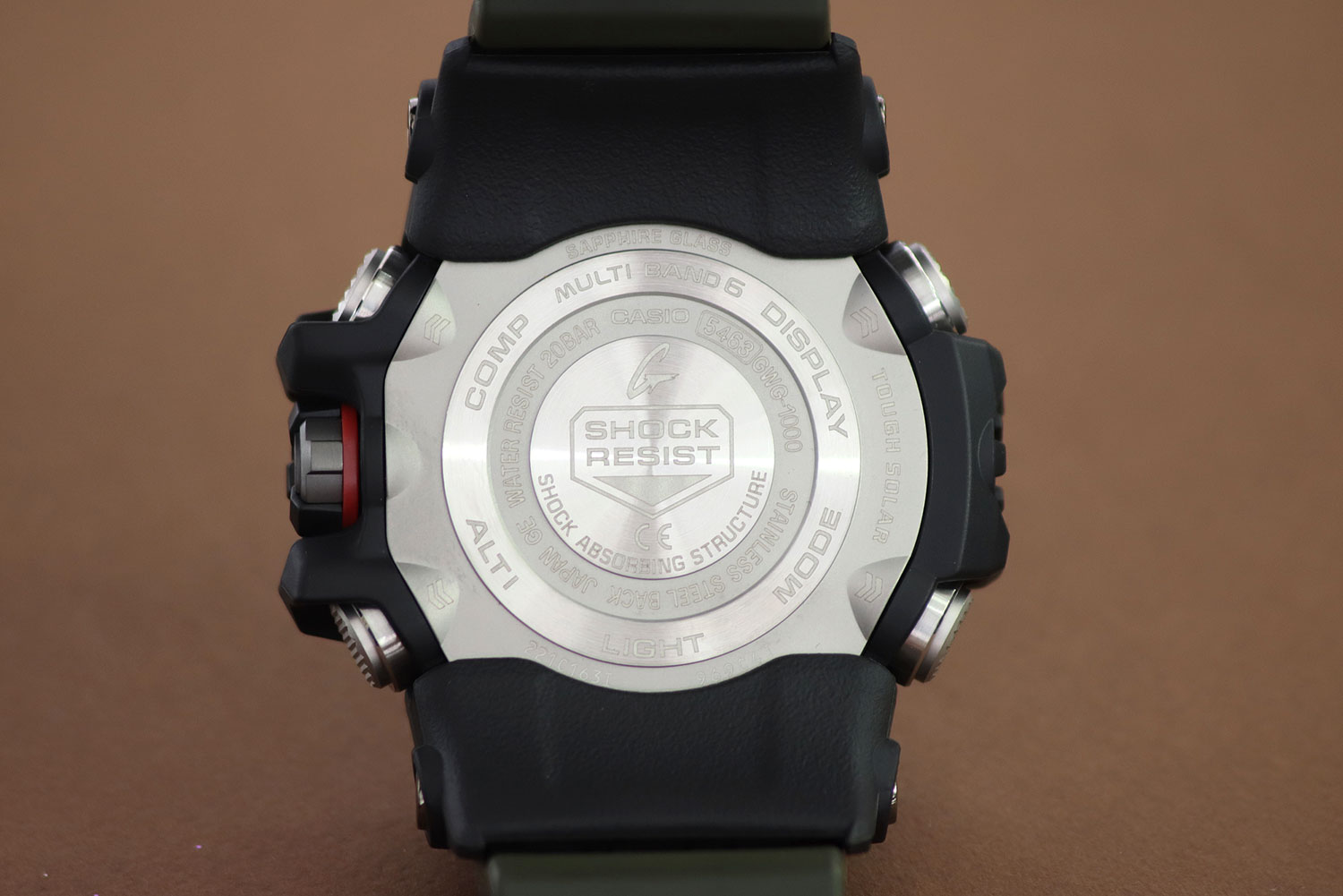 Японские наручные часы Casio G-SHOCK GWG-1000-1A3 с хронографом