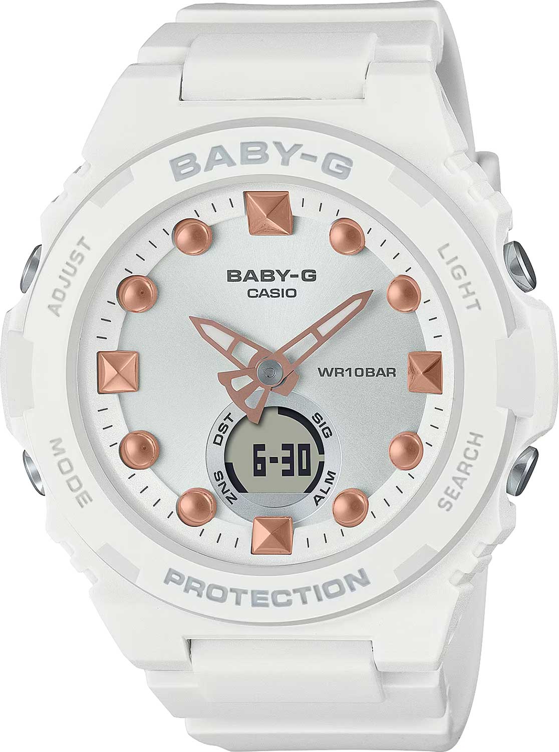 Японские наручные часы Casio Baby-G BGA-320-7A2 с хронографом