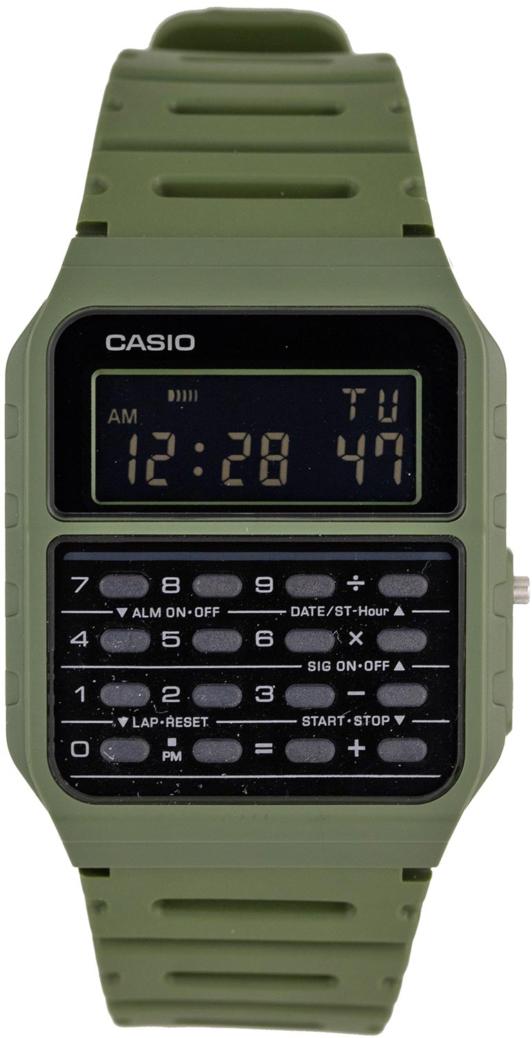 Японские наручные часы Casio Vintage CA-53WF-3BEF с хронографом