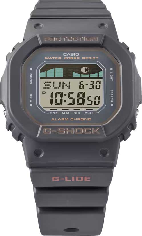 Японские наручные часы Casio G-SHOCK GLX-S5600-1E с хронографом