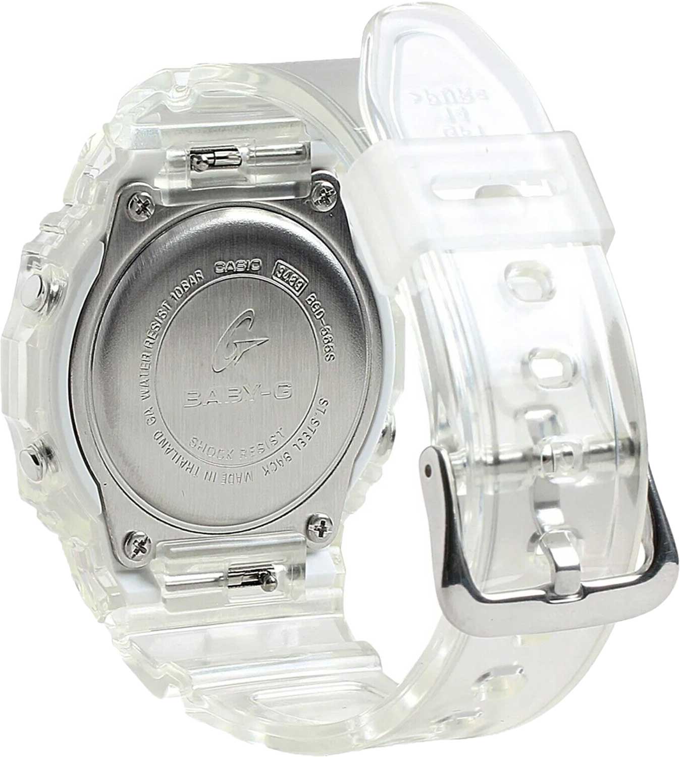 Японские наручные часы Casio Baby-G BGD-565S-7 с хронографом