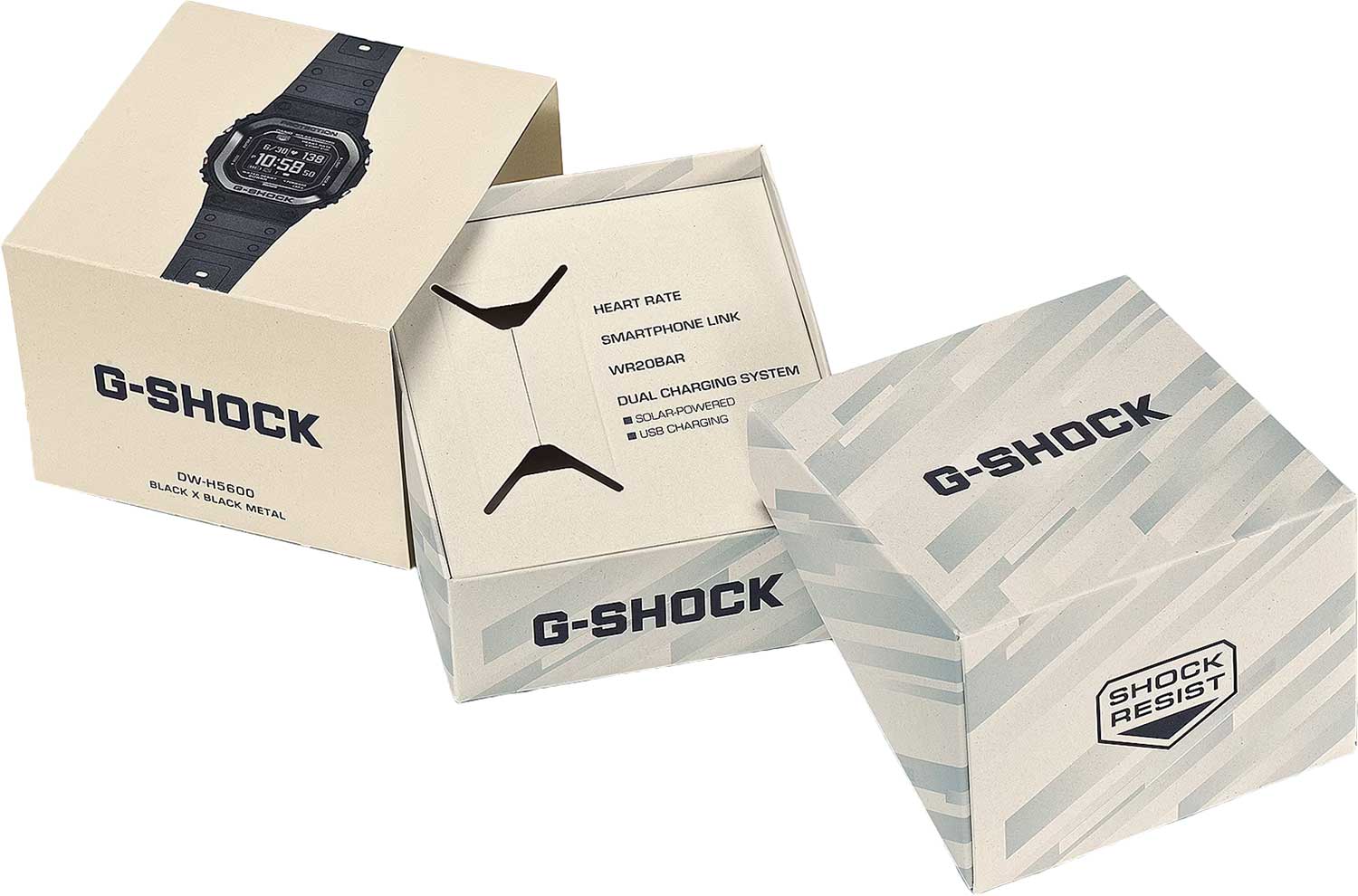 Японские наручные часы CASIO G-SHOCK DW-H5600MB-1