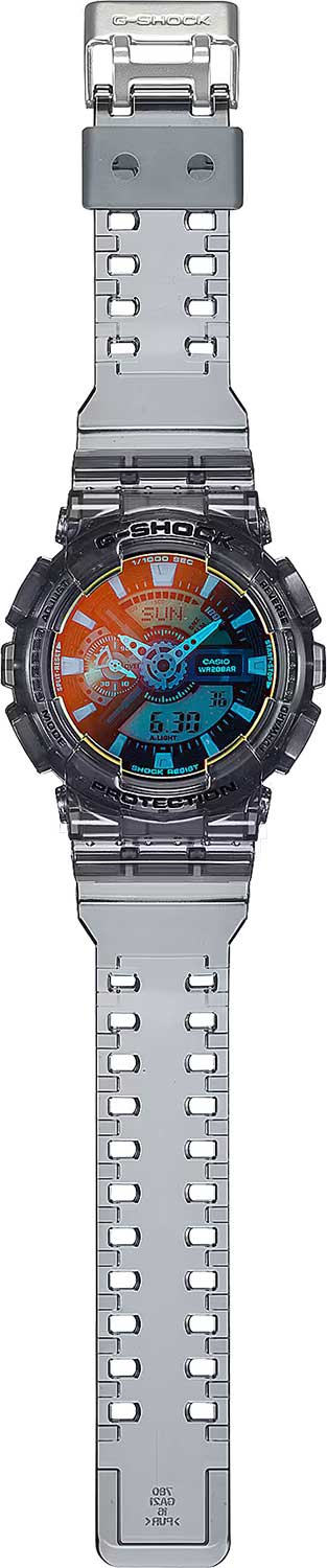 Японские наручные часы CASIO G-SHOCK GA-110TLS-8A