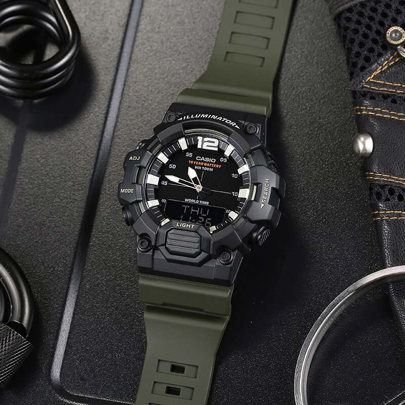 Японские наручные часы Casio Collection HDC-700-3A с хронографом