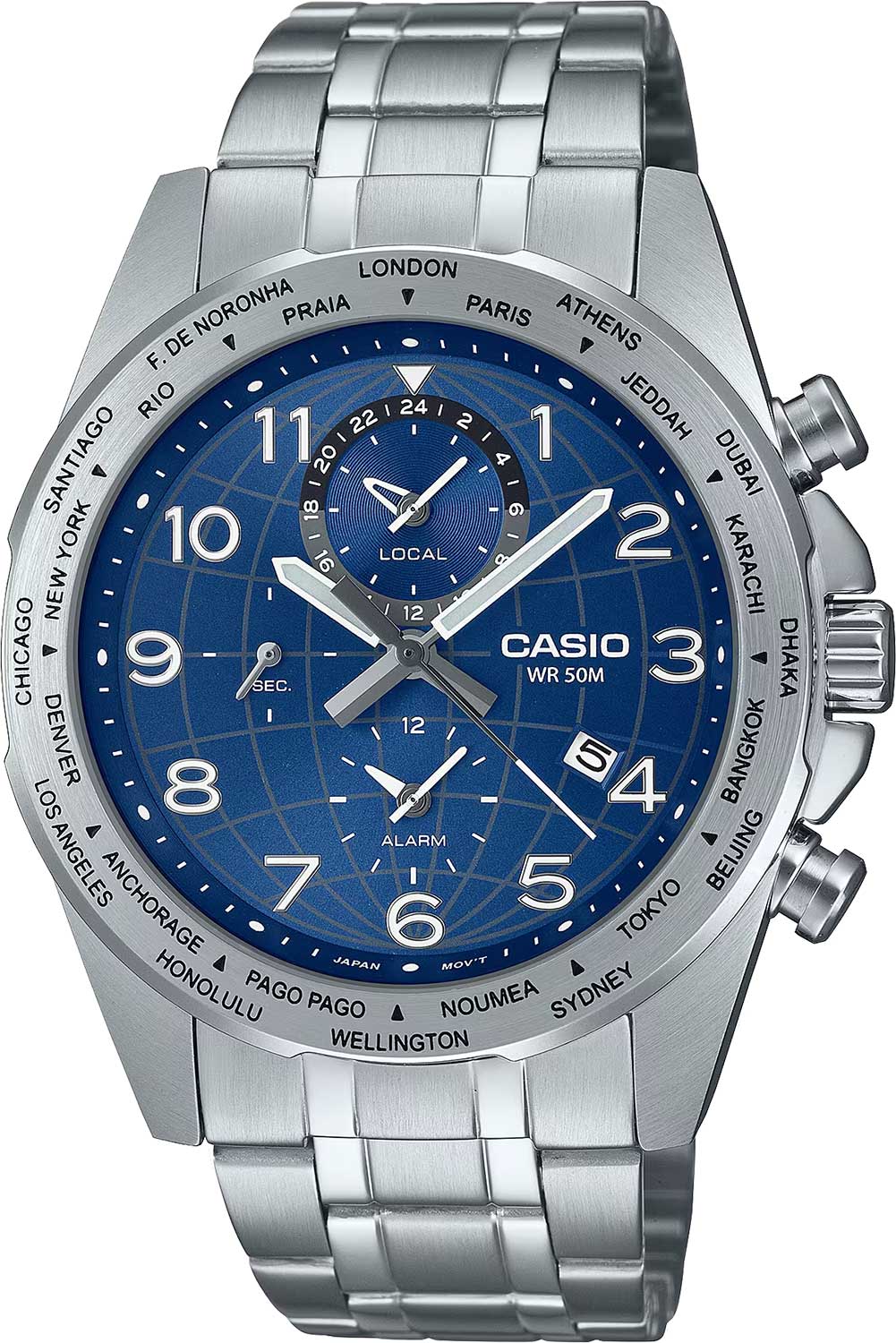 Японские наручные часы Casio Collection MTP-W500D-2A