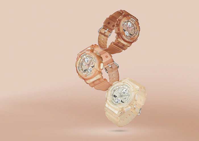 Японские наручные часы Casio G-SHOCK GMA-S140NC-7AER с хронографом