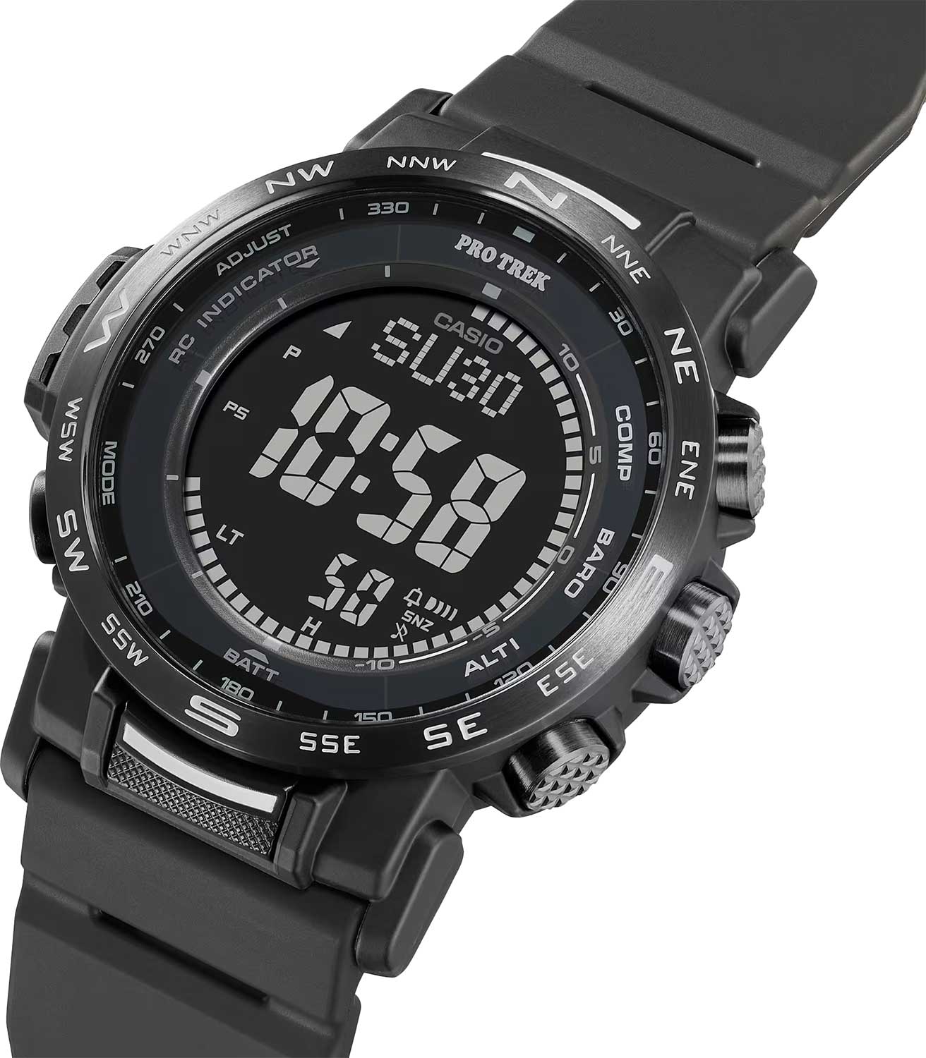 Японские наручные часы Casio Pro Trek PRW-35Y-1B с хронографом