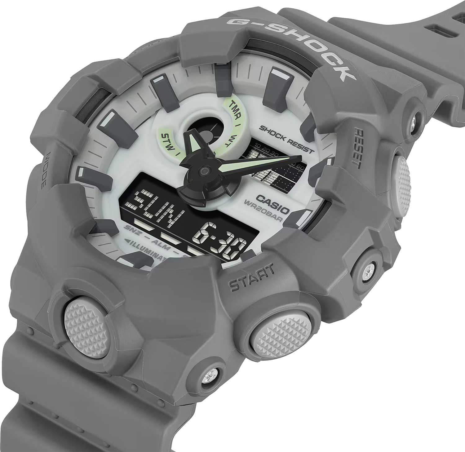 Японские наручные часы Casio G-SHOCK GA-700HD-8A с хронографом