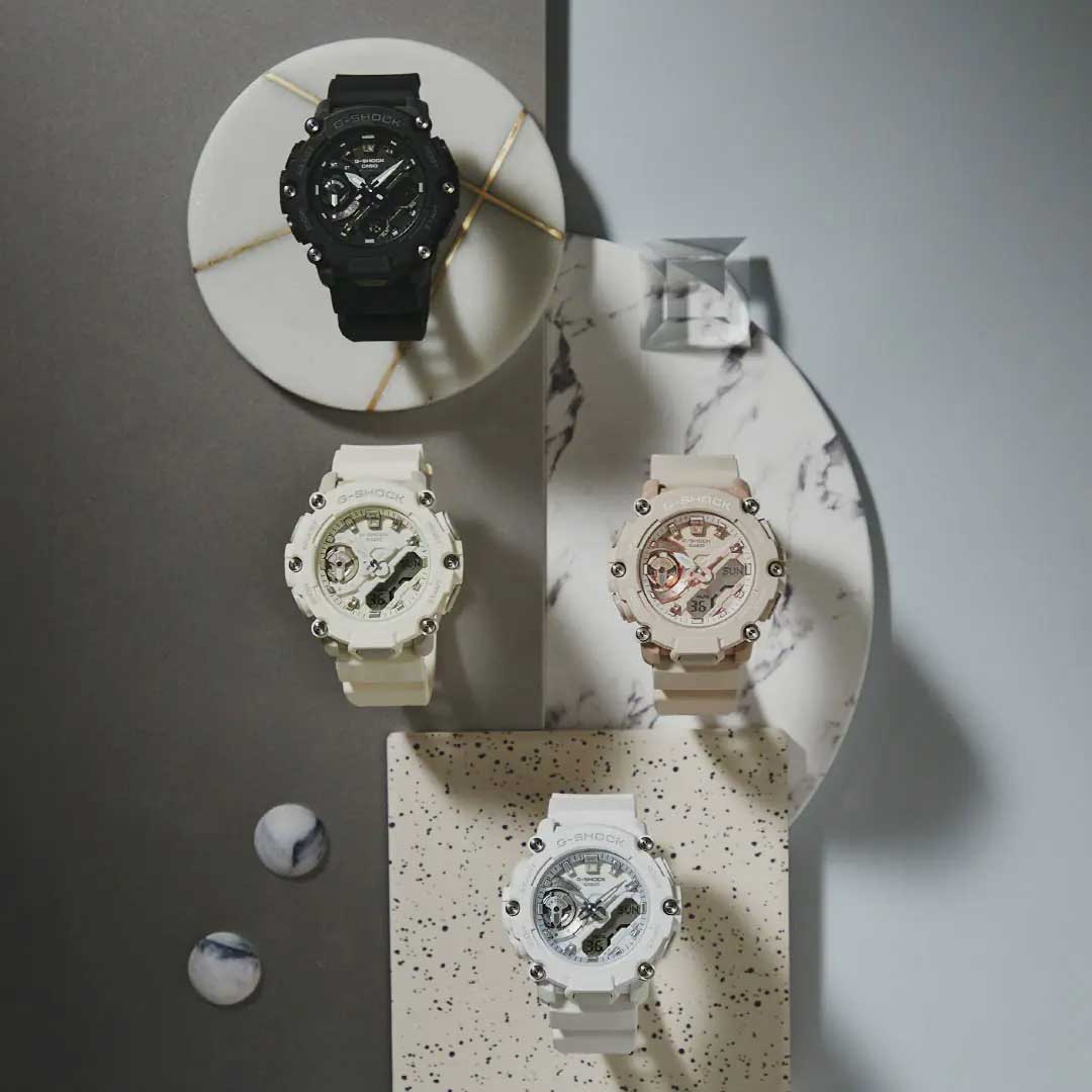 Японские наручные часы Casio G-SHOCK GMA-S2200-1A с хронографом