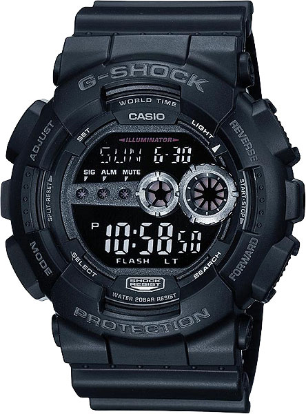 Японские наручные часы CASIO G-SHOCK GD-100-1B