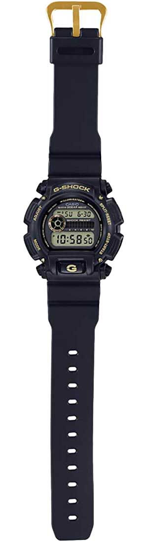 Японские наручные часы Casio G-SHOCK DW-9052GBX-1A9 с хронографом