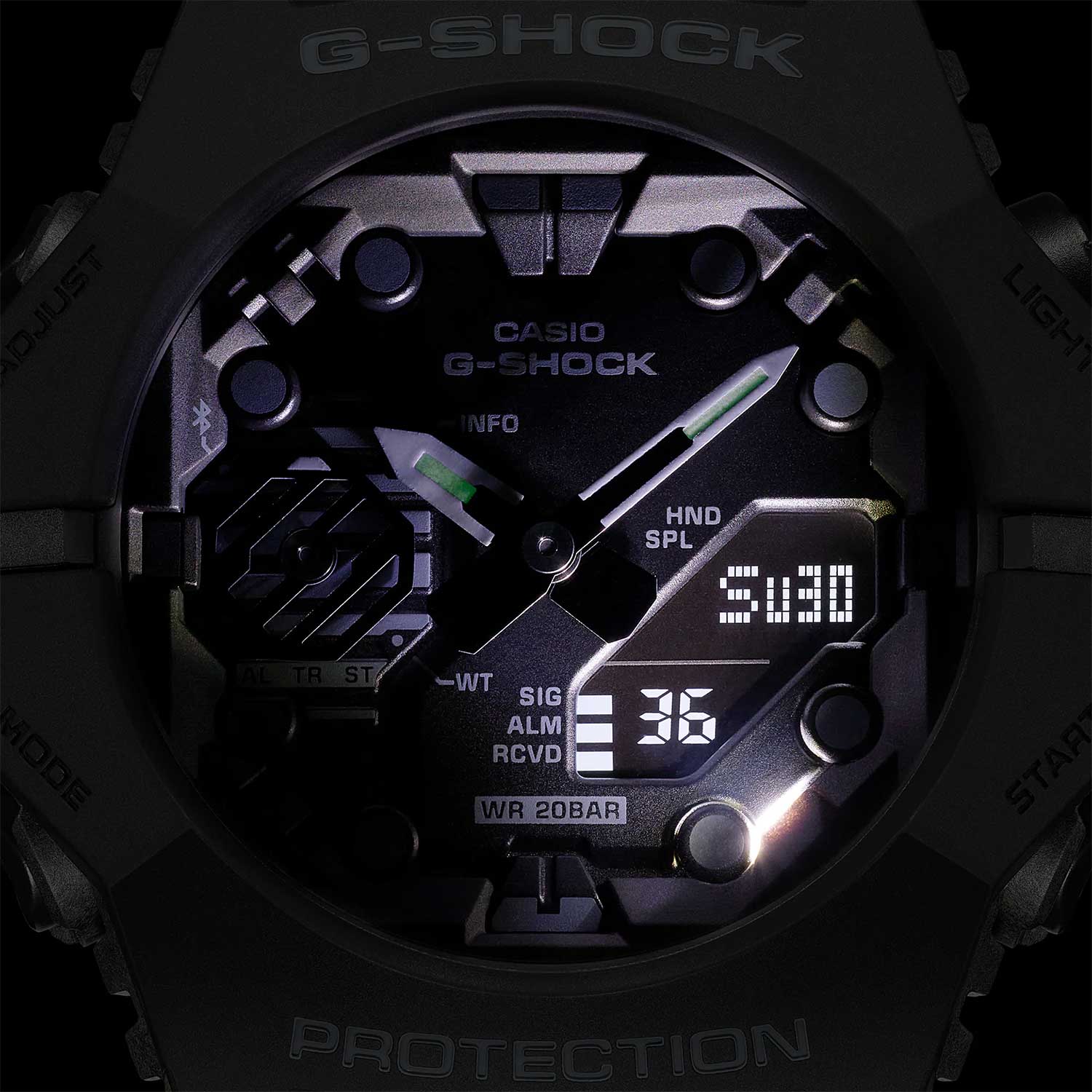 Японские наручные часы Casio G-SHOCK GA-B001-1A с хронографом