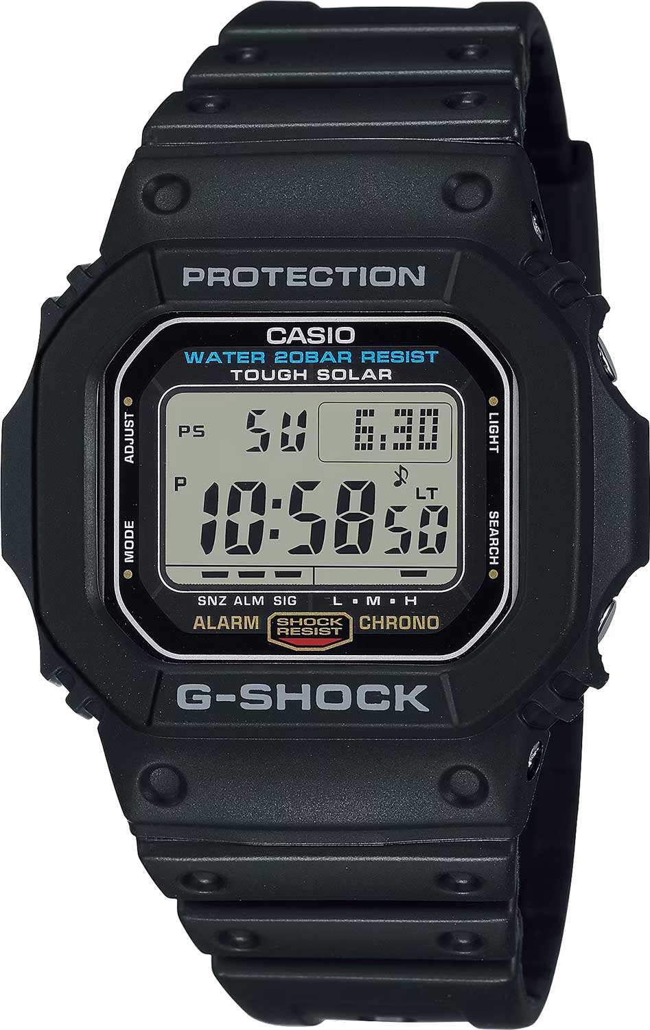 Японские наручные часы Casio G-SHOCK G-5600UE-1 с хронографом