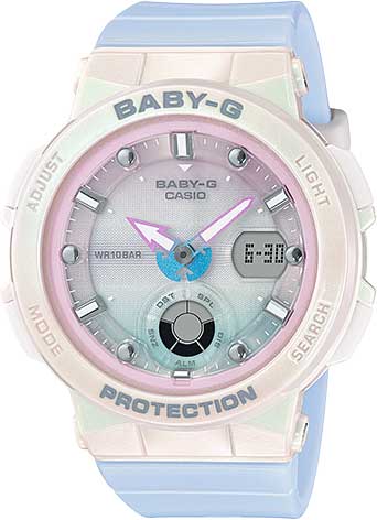 Японские наручные часы Casio Baby-G BGA-250-7A3 с хронографом